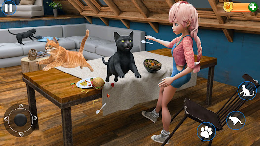 Cat Simulator Kitty Pet Care 1.0 APK + Mod (Free purchase) for Android