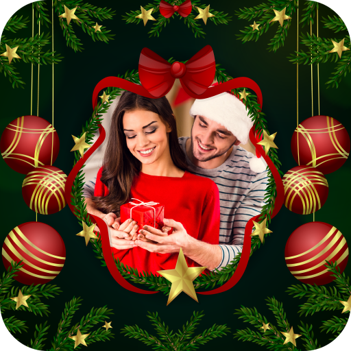 Christmas photo frame -christm