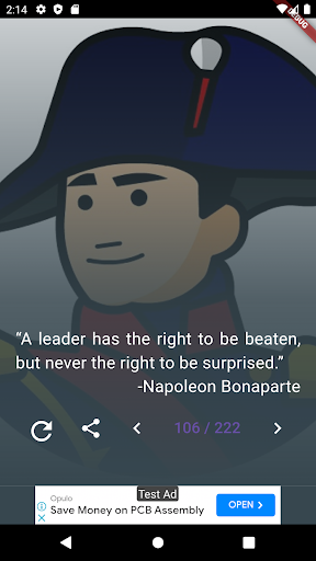 Napoleon Bonaparte Quotes Screen 3