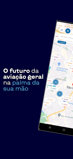 Android application Onde Pouso screenshort