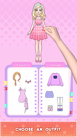 Game screenshot DIY Paper Doll: Dress Up Diary hack