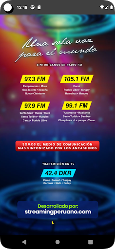 Android application Estación Alpamayo Caraz Ancash screenshort