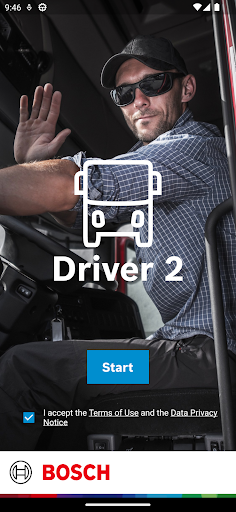 Android application InTrack Driver 2.0 screenshort