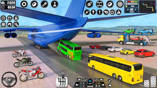 Car Transporter Truck Games 3D Screen 2