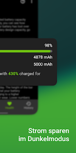 Accu​Battery - Akku & Batterie Screenshot