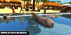 Angry Hippo Attack Simulatorのおすすめ画像1