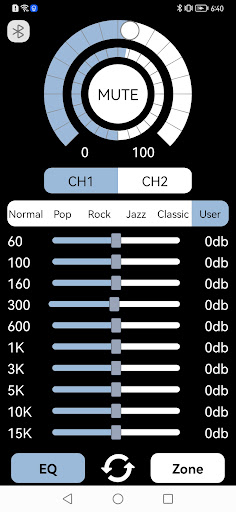 Android application Car DSP Remote screenshort