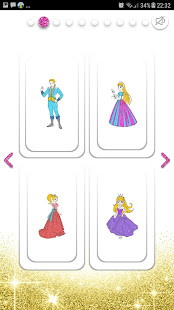 Princess Glitter Coloring Book 1.2.0 APK screenshots 5
