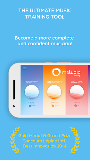 Android application Meludia Melody - Ear training screenshort