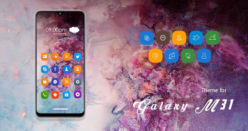 Android application Theme for Samsung Galaxy M31 / screenshort