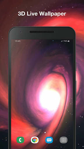Android application Spiral Galaxy Wallpaper Pro screenshort