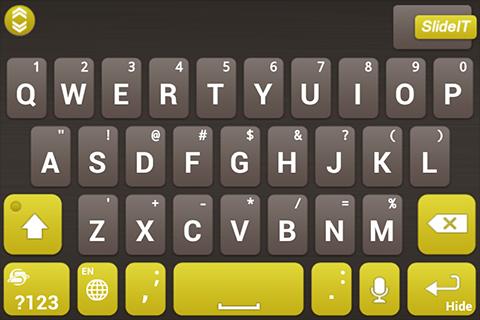 SlideIT Gold Mine Skin