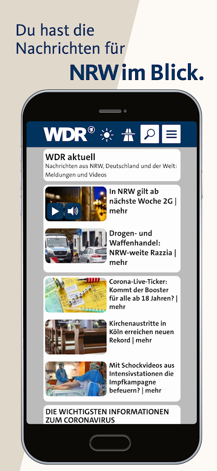 WDR – Radio & Fernsehen Screen 2