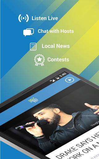 Screenshot of 96.7 KISS FM
