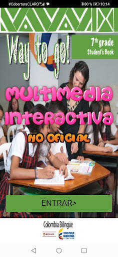 Android application Way to go 7 interactiva screenshort