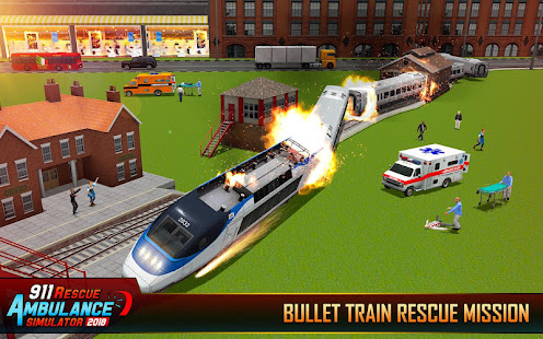 Ambulance Rescue Driving Games 1.1.1 APK screenshots 13