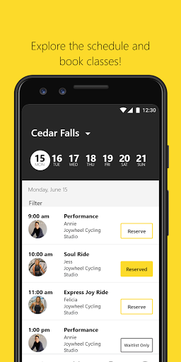 Joywheel Cycling Screen 3