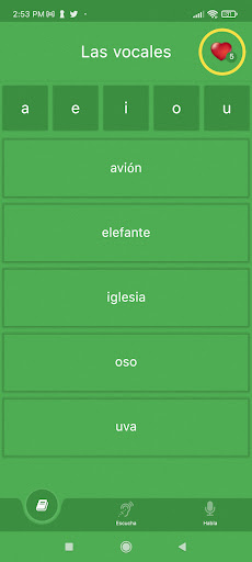 Mi Silabario Screen 2