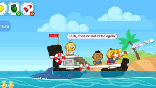 Android application Raft Wars Game screenshort