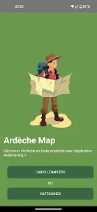 Ardèche Map