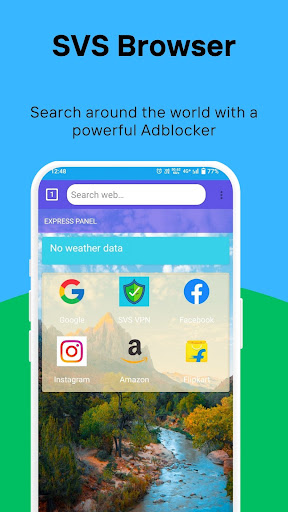 Android application SVS Browser - Simply Fast screenshort