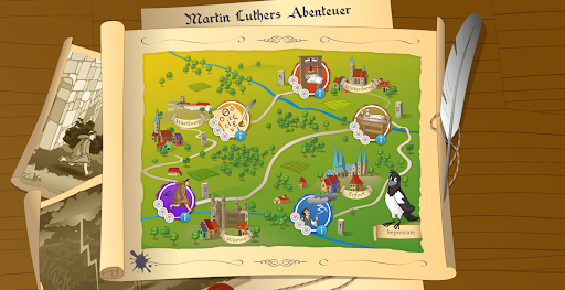 Android application Martin Luthers Abenteuer screenshort