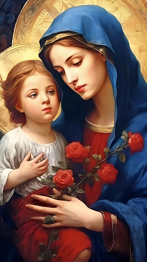 Mary HD Wallpaper Screen 3