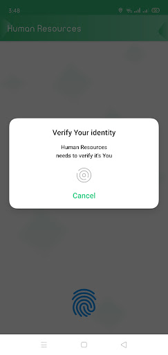 Android application Human Resources screenshort