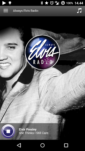 Android application Always Elvis Radio screenshort
