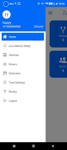 TransitBy Admin Screen 2
