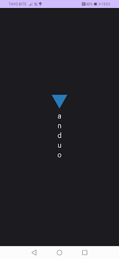 Android application Vanduo screenshort