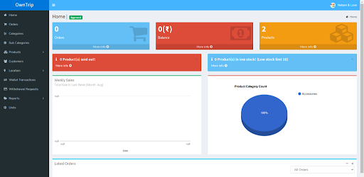 OwnTrip - Seller Screen 3