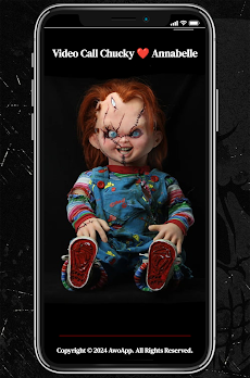 Chucky video Fake calling callのおすすめ画像1