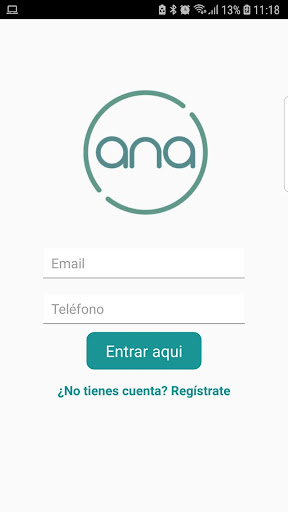 Android application ANA - Luz screenshort