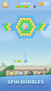 Bubble Planet: Spinning Puzzle