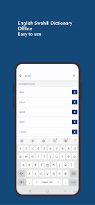 English Swahili Dictionary 3.0.5 APK + Mod (Unlimited money) for Android