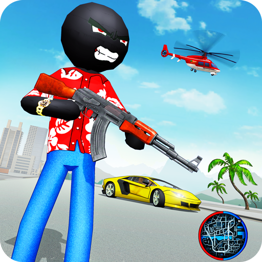 Stickman Crime Simulator logo