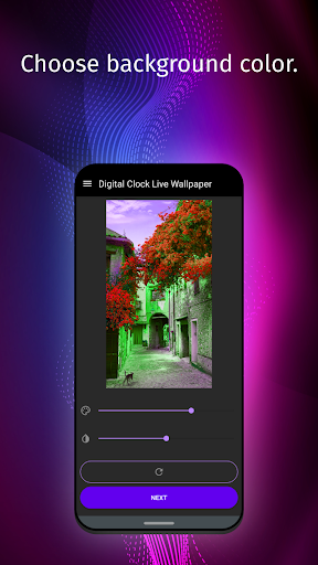 Digital Clock Live Wallpaper