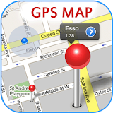 GPS Map Navigation Route Find icon