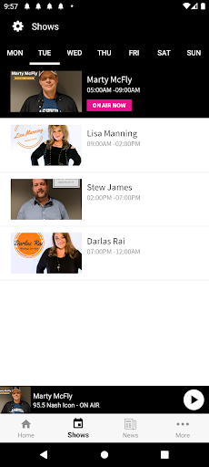 95.5 Nash Icon Screenshot 3 - AppWisp.com