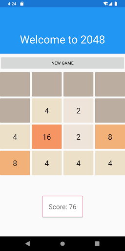 Android application 2048 Challenge - Math & Fun screenshort