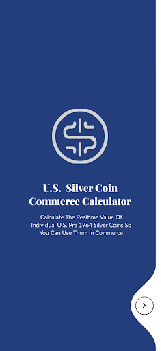 Android application 90% silver coin calculator screenshort