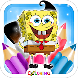 Spongebob Coloring Kids Books icon