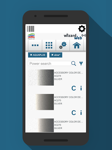 WizardWeb App Screen 3