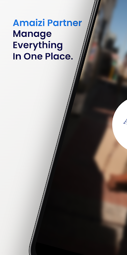 Android application Amaizi Partner screenshort