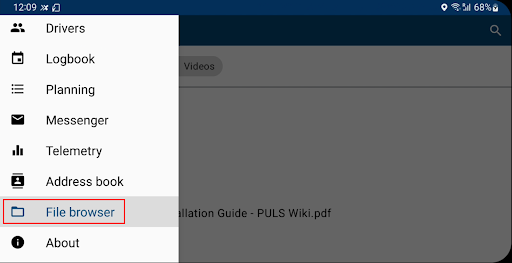 XPS File browser screenshot 4