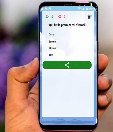 Android application Holy Bible in French screenshort