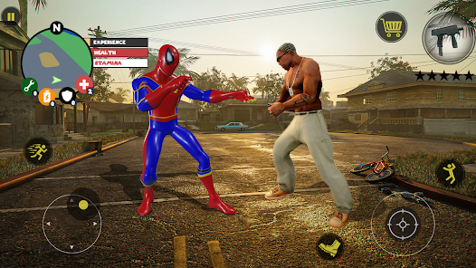 Spider Gangster Man GETA Crime 1.3 APK + Mod (Free purchase) for Android