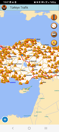 Android application KGM Türkiye Trafik screenshort