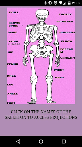 Android application RADIOLOGY MANUAL PRO screenshort